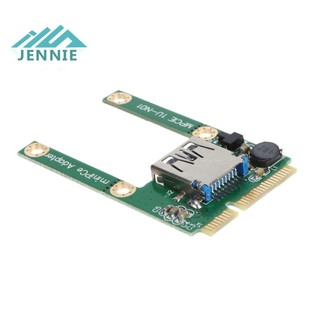 Mini PCI-E sang USB 3.0 PCI Express Adapter Thẻ mở rộng Laptop PCI Express PCIe sang USB 3.0 Bộ chuyển đổi thẻ Riser cho PC [jennie1.vn]