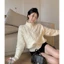 Áo khoác len cardigan cho nữ phối cổ cao thiết kế sang chảnh thanh lịch phong cách Hàn Quốc MT33