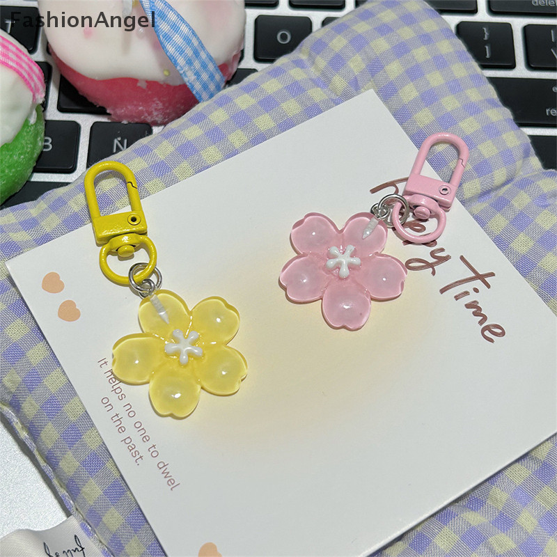 Fashionangel Trong Suốt Hoa Anh Đào Hoa Mặt Dây Chuyền Móc Khóa Cho Bé Gái Nữ Móc Khóa Ngọt Ngào Sáng Tạo Ba Lô Trang Trí Phụ Kiện Quà Tặng
﻿ Th