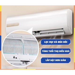 Combo 5 túi(10 tờ) Giấy Lọc Bụi Dùng Cho Máy Điều Hòa Không Khí SUNND