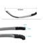 GUSTAVA Kính Cánh Tay, Chân Thay Thế Chống Trơn Trượt Silicon, Khung Kính Mắt Hai Màu Snap-on Chất Lượng Cao Cho Trẻ Em