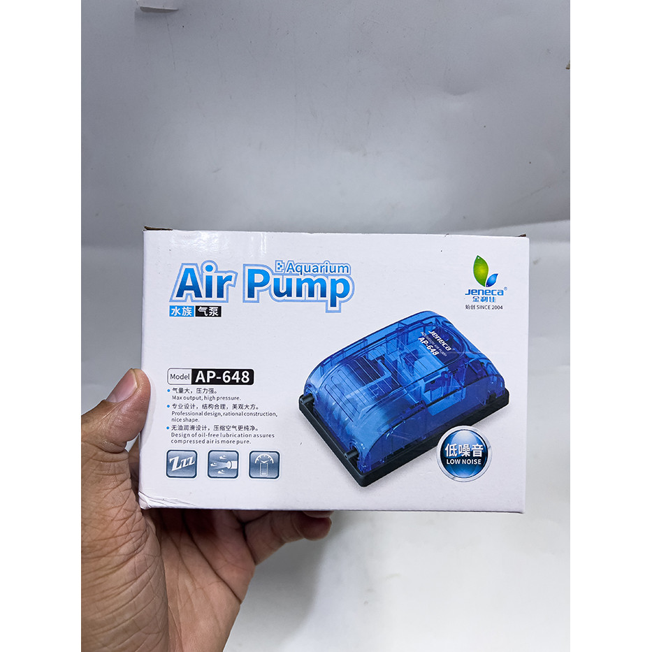 Máy Sủi Oxy 2 Vòi Ap648 Jeneca Chạy Êm, Tiết Kiệm Điện