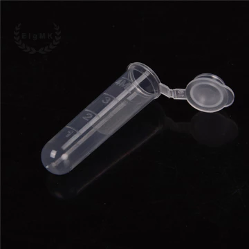 [Elgmk] 30 Chiếc 5ml Máy Ly Tâm Nhựa Phòng Thí Nghiệm Ống Lọ Mẫu Hộp Đựng Chai Có Nắp Bình đựng mẫu máy ly tâm bằng nhựa 5ml có nắp 30 chiếc 30 Cái 5