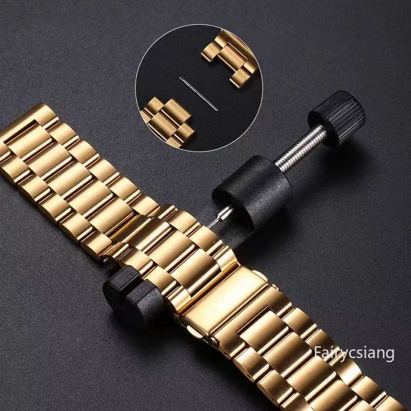 Dây kim loại 22mm 20mm cho Samsung Galaxy Watch 7 6 5 4 40mm 44mm 46mm 5Pro 45mm Dây đeo bằng thép không gỉ cho Amazfit Correa