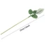 PWSSEND 10 Chiếc Hoa Dính Thanh, Trang Trí Nhà 33cm Thân Hoa Giả, Phụ Kiện Làm Vườn Thủ Công Nhựa DIY Hoa Hồng Hoa Đầu Trang Trí