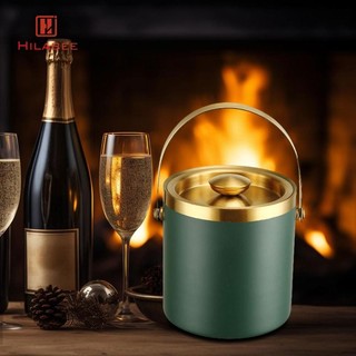 Xô đá di động có nắp, Hộp đựng đá bằng thép không gỉ, Giữ xô đá, Xô làm lạnh