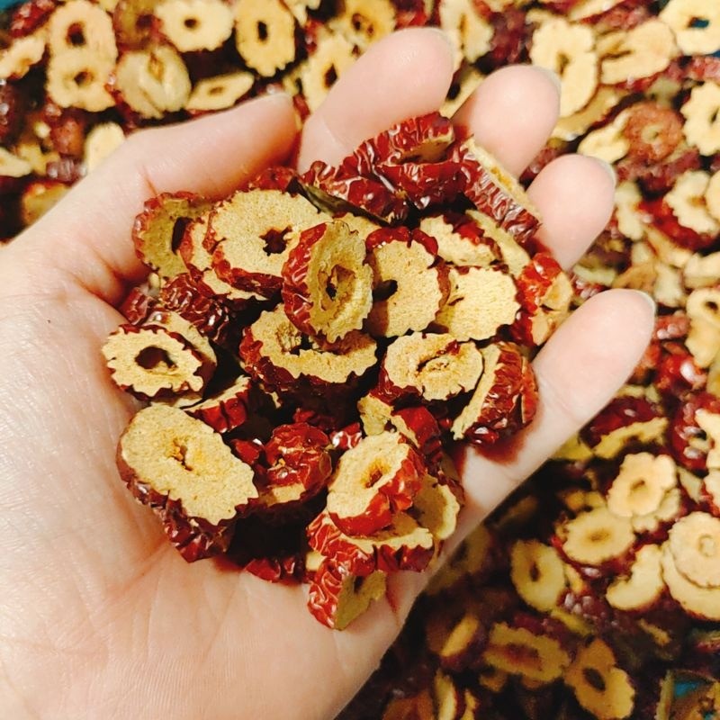 Táo đỏ thái lát 100g