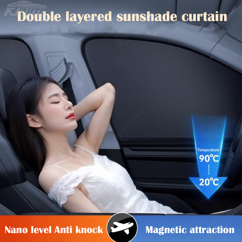 [Doanh số hàng tháng 10000 +] Tấm che nắng từ tính chữ thập Mitsubishi Xpander Tấm che nắng ô tô chống tia cực tím Cửa sổ Kính cách nhiệt ô dù che nắng