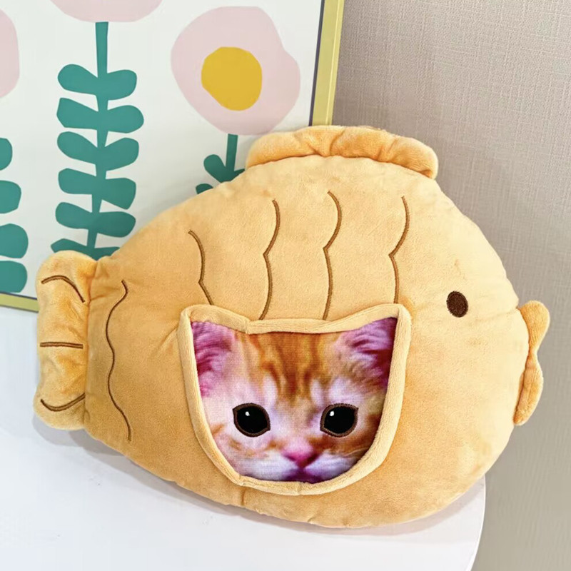 Kawaii Taiyaki Mèo Sang Trọng Đồ Chơi Dễ Thương Cà Rốt Thỏ Sang Trọng Gối Búp Bê Thỏ Vui Nhộn Ẩn Trong Cà Rốt Đồ Chơi Nhồi Bông Mềm Mại Cho Bé Làm Dịu Búp Bê Trang Trí Phòng Ngủ Búp Bê Trẻ Em Bé Gái Quà Tặng Sinh Nhật
