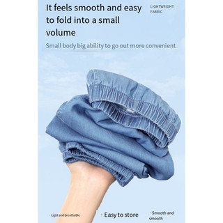 3-15Y Unisex Trẻ Em Giả Denim Quần Dài Quần Jean Bé Trai Lớn Chạy Bộ Mềm Mại Làm Mát Bé Gái Mỏng Denim Mềm Nhẹ Quần
