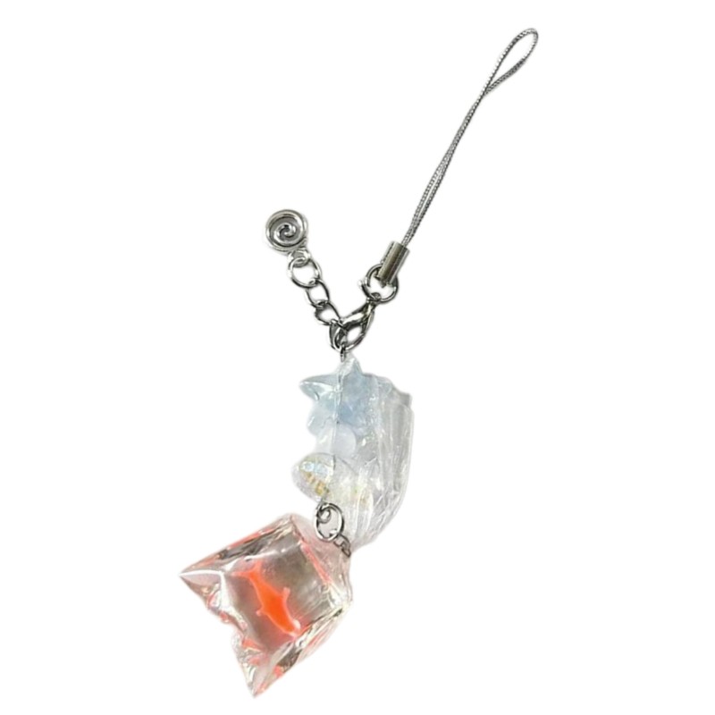 Wellb Đáng Yêu Cá Chìa Khóa Trang Trí Thủ Công Mặt Dây Chuyền Trái Cây Thời Trang Mặt Dây Chuyền Điện Thoại Túi Độc Đáo Mặt Dây Chuyền Quà Cho Người Yêu Thời Trang