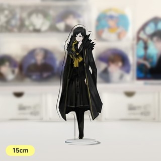 Thư Viện Ruina Đứng Anime Móc Khóa Lobotomy Corporation Nam Móc Chìa Khóa Cho Nữ In Hình Acrylic Móc Khóa Mặt Dây Chuyền Quà Tặng