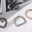 Kim loại D Loại Spring Clasp Hành lý Phụ kiện phần cứng, Pet Chain Link Key Clasp Phụ kiện DIY Handmade Material