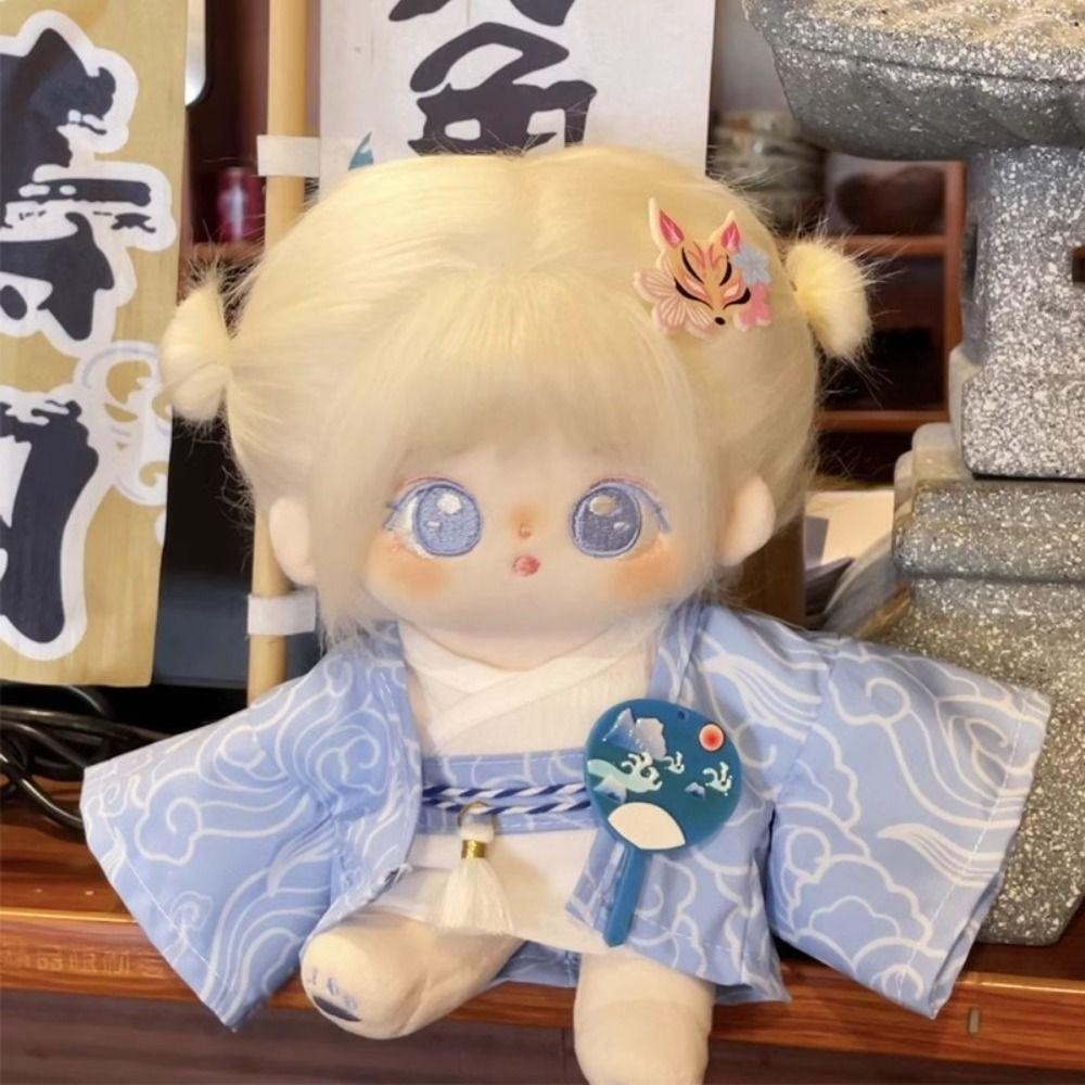 Serein 3 cái / bộ Quần áo búp bê 20CM, Kimono Nhật Bản đáng yêu Kawaii, Quà tặng sinh nhật cho trẻ em Thời trang chất lượng cao Phụ kiện trang phục mát mẻ