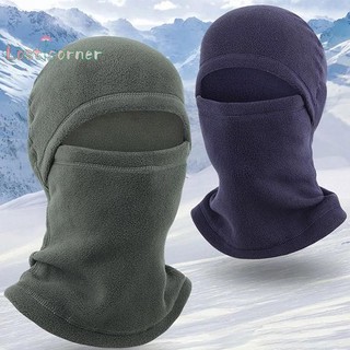 [Lostcorner] Mặt nạ toàn mặt lông cừu mùa đông Balaclava Trượt tuyết nhiệt Khăn quàng cổ Mũ bảo hiểm thể thao Đi xe đạp Đi bộ đường dài Chạy bộ cổ ấm hơn Nam Nữ [Mới]