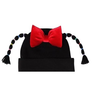 Vipdeal1 Thời Trang Trẻ Sơ Sinh Bện Tóc Giả Mũ Hai Lớp Mũ Cotton Bện Tóc Giả Bonnet Thoải Mái Mũ Cho Bé Trai Bé Gái