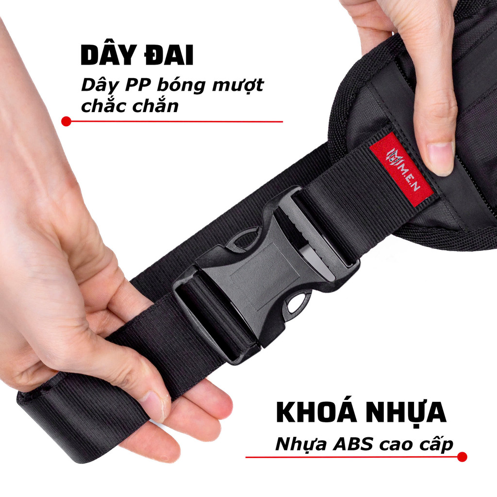 Túi đeo hông chạy bộ xe đạp Nam nữ thời trang QQ0 MEN D2 [Hoàn xu 50%]