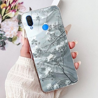 Dành Cho Huawei Nova 3i INE-LX1 INE-LX2 Vỏ Tranh Họa Tiết Hoa Thanh Lịch Mới Nova3i Vỏ Điện Thoại TPU Silicon Mềm