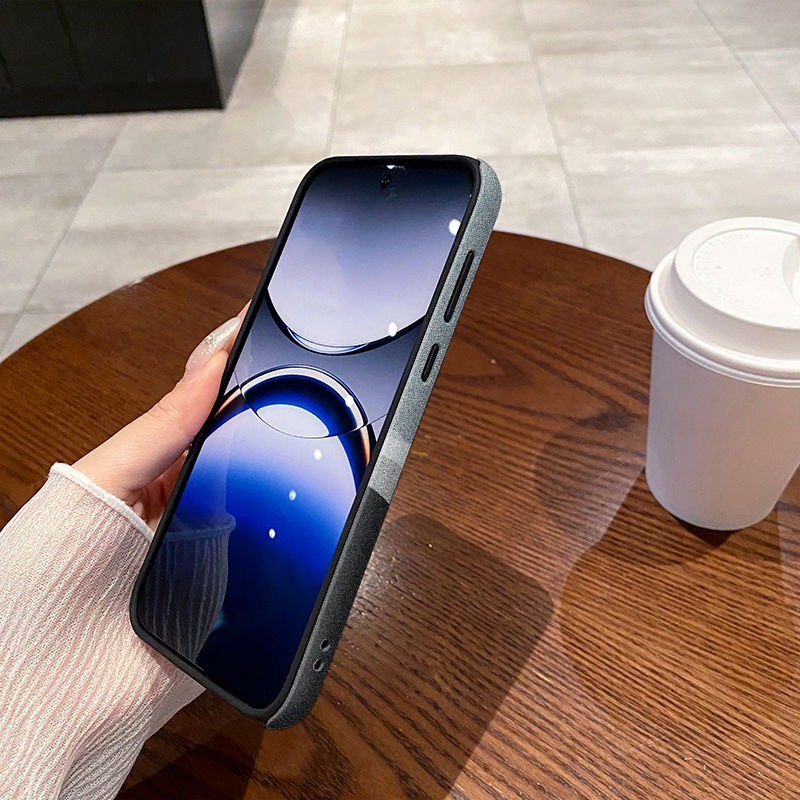Ốp điện thoại chống sốc hai lớp Oppo Find X8 Ultra X8 Pro X7 Ultra Micro Matte cho Oppo X8S X7 X6 Pro