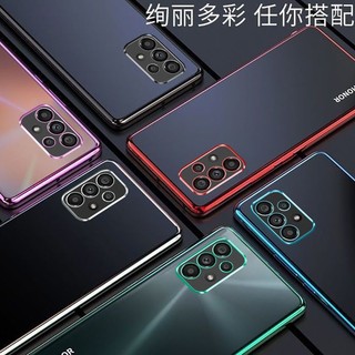 Vỏ Mạ Điện Sang Trọng Cho Samsung Galaxy A05 A05S A15 A25 A35 A55 5G Vỏ Điện Thoại Di Động Chống Sốc Trong Suốt Bao Gồm Tất Cả Cạnh Vỏ Mềm Chống Rơi