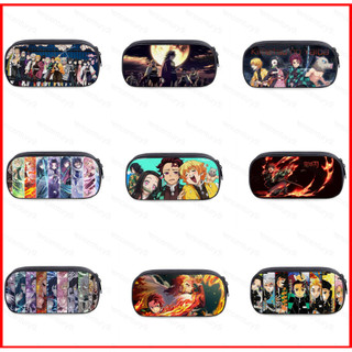 GC9 Demon Slayer Anime Văn Phòng Phẩm Hộp Đựng Bút Chống Thấm Nước Túi Tanjirou Nezuko Zenitsu Inosuke Quà Tặng Cho Trẻ Em CG