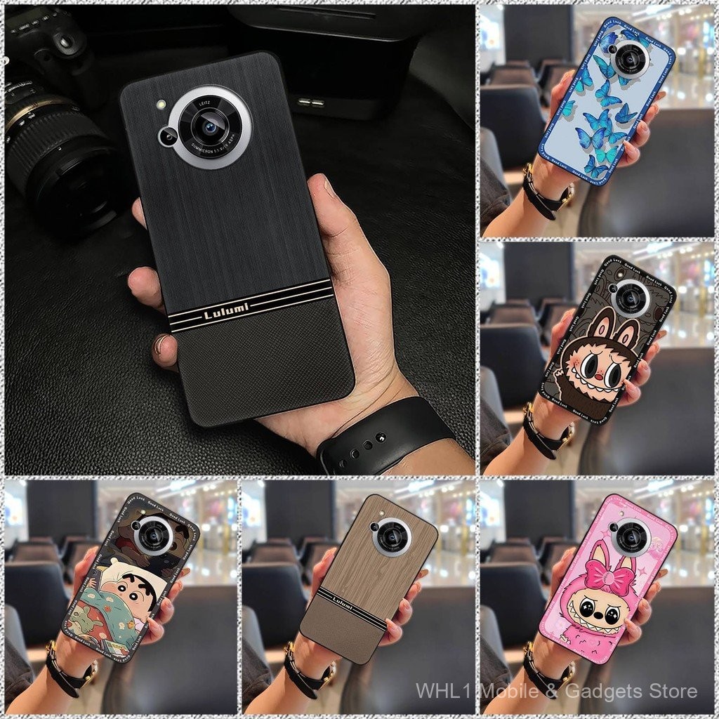 Thích hợp cho Sharp Sharp Aquos R7 / SH-52C Vỏ Điện Thoại Bao Gồm Tất Cả Cạnh Sáng Tạo Cặp Đôi Nữ Kết Cấu Tản Nhiệt
