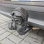 YRBWD Tow Bar Ball Cover, In Chống gỉ Trailer Móc Bao, Ngộ nghĩnh Khí Chống Bụi Thép Mũ Bảo Hiểm Trailer Móc Bóng Bao