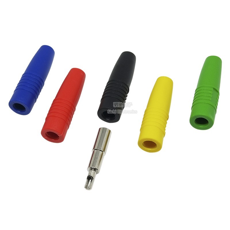 Đồng Nguyên Chất 4 Mm Chuối Ổ Cắm Hàn Nữ Ổ Cắm Nam Nữ Mông Chuối Cắm Ổ Cắm Điện Kết Nối Thiết Bị Đầu Cuối