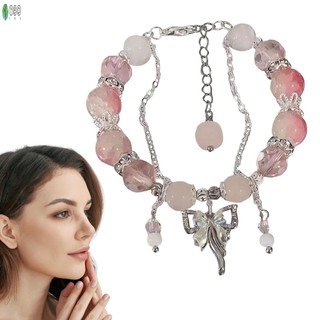 Vòng Tay Hạt Giọt Nước Cho Nữ Đá Pha Lê Với Thép Không Gỉ Cao Cấp Chống Phai Màu Hàng Ngày Đính Hạt Vòng Tay Xếp Chồng