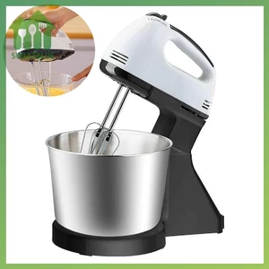 Máy trộn cầm tay SWEET Điện cầm tay - Máy trộn nhà bếp di động 7 tốc độ Điện với 5 phụ kiện bằng thép không gỉ Máy đánh trứng n