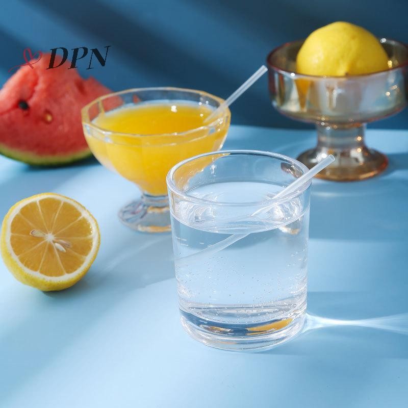 [DPN-t] 500 Chiếc Ống Hút Nhựa Trong Suốt Dùng Một Lần Chắc Chắn Linh Hoạt Mũi Nhọn Mỏng Ống Hút Cho Sữa Sữa Chua Tiệc Nhà Bếp Đồ Uống Phụ Kiện Mới