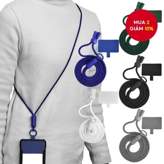 Dây buộc điện thoại chống mất có thể điều chỉnh dài - Dây đeo chéo / cổ đa năng