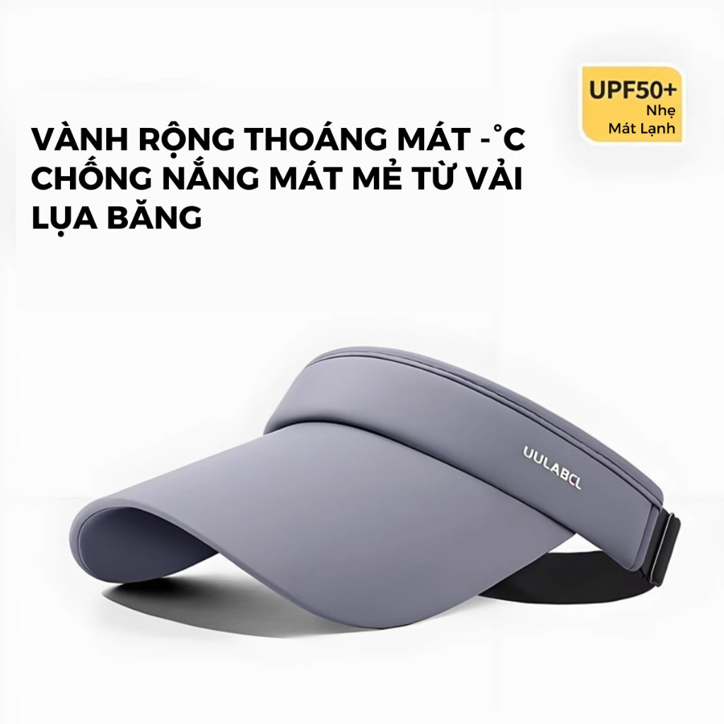 Mũ Thể Thao Nửa Đầu Có Vành Rộng - Chống Nắng UV Hiệu Quả, Thấm Hút Mồ Hôi, Lý Tưởng Cho Pickleball & Chạy Bộ
