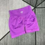 Quần short đùi tập gym,yoga cạp cao, chất liệu dệt kim 10% elastano dày dặn mềm mịn co giãn thoải mái GB131