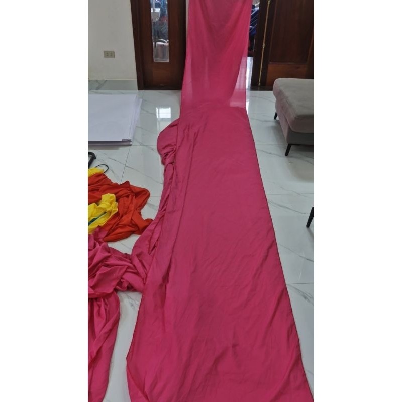 Dải lụa múa dùng để biểu diễn trên sân khấu, dùng làm sóng phụ kiện biểu diễn văn nghệ