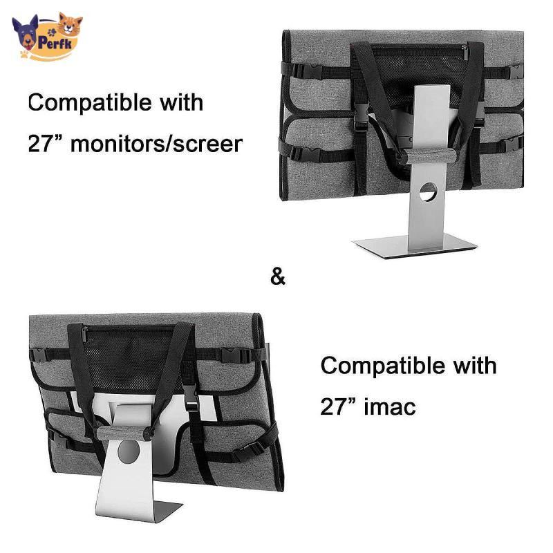Túi đựng màn hình máy tính Lưu trữ vận chuyển di động cho màn hình 27 "