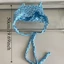 DARON Little Demon Hair Scarf, Y2K Hip Hop Hair Band có tai, Turban Phụ kiện Sweet Punk Headband Polka Dot Headscarf Dạo Phố