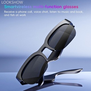 Kính và Tai Nghe Bluetooth Lookshow B8T6 - Thông Minh, Chống Tia UV, Dành Cho Hoạt Động Ngoài Trời
