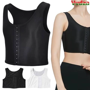 VVDZA Áo Liền Quần Vest Shaper Phẳng Ngực cho Đồng Tính Nữ và Tomboy, Chất Kết Dính, Kích Cỡ từ M đến 3XL