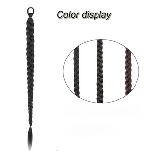 [COD] Đuôi tóc giả bím tết dài 70cm/60cm, tóc giả thắt bím tổng hợp mềm mượt, thích hợp cosplay – biểu diễn