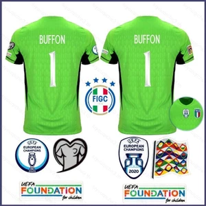 Áo Thun Bóng Đá Tay Ngắn Thủ Môn Gianluigi Buffon - Đội Tuyển Ý - Phù Hợp Cả Nam và Nữ