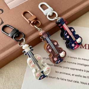 Sản Phẩm Mới Xu Hướng Thời Trang Mèo Violin Móc Khóa Cô Gái Mặt Dây Chuyền Sinh Viên Phụ Kiện Quà Tặng Bạn Gái Phụ Kiện