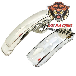Bộ dè trước dè sau inox xe win 100