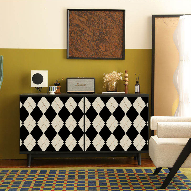 Pháp Retro Nội Thất Tân Trang Dán Tự Dính Chống Ẩm Chống Nấm Mốc Cửa Trượt Trang Trí
