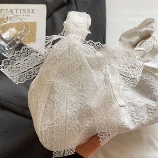 Túi đeo vai ren DANBY, Túi Tote Dây đeo xếp ly Túi xách vải đơn giản, Mua sắm bằng vải ruy băng Túi dung tích lớn hàng ngày
