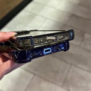Ốp lưng trong suốt chống sốc sang trọng cho iPhone 16 15 14 13 12 11 Pro Max X XR XS Max 7 8 Plus Vỏ bảo vệ ống kính máy ảnh trong suốt T05