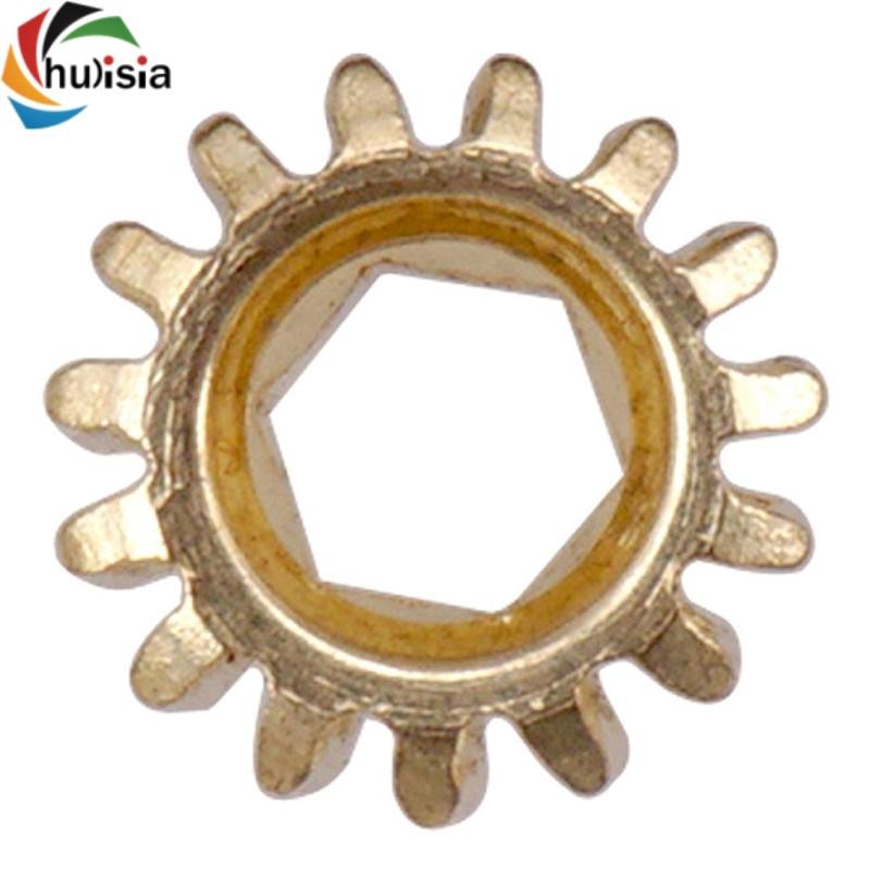 chulisia 6 Cái Chỉnh Chốt Đầu Máy 1 / 15 Bánh Răng Cho Đàn Guitar Phần Nhạc Cụ