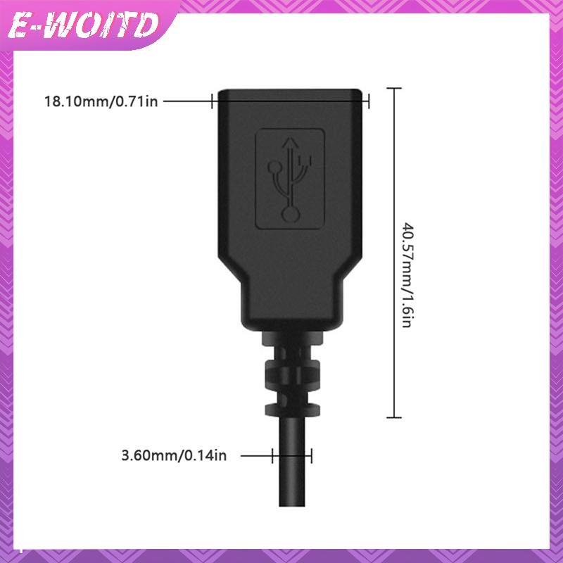E-woitd 1 Cáp USB Sang 4P 4P Nữ Sang USB 2.0 Dữ Liệu Thiết Bị Đầu Cuối Cáp Nữ / Nam HNVN