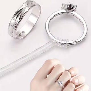 5 / 10 / 20 / 30 Cái Bộ Điều Chỉnh Kích Thước Vòng Liền Mạch Vô Hình - Dây Lò Xo Xoắn Ốc Trong Suốt Trang Sức Thắt Lưng