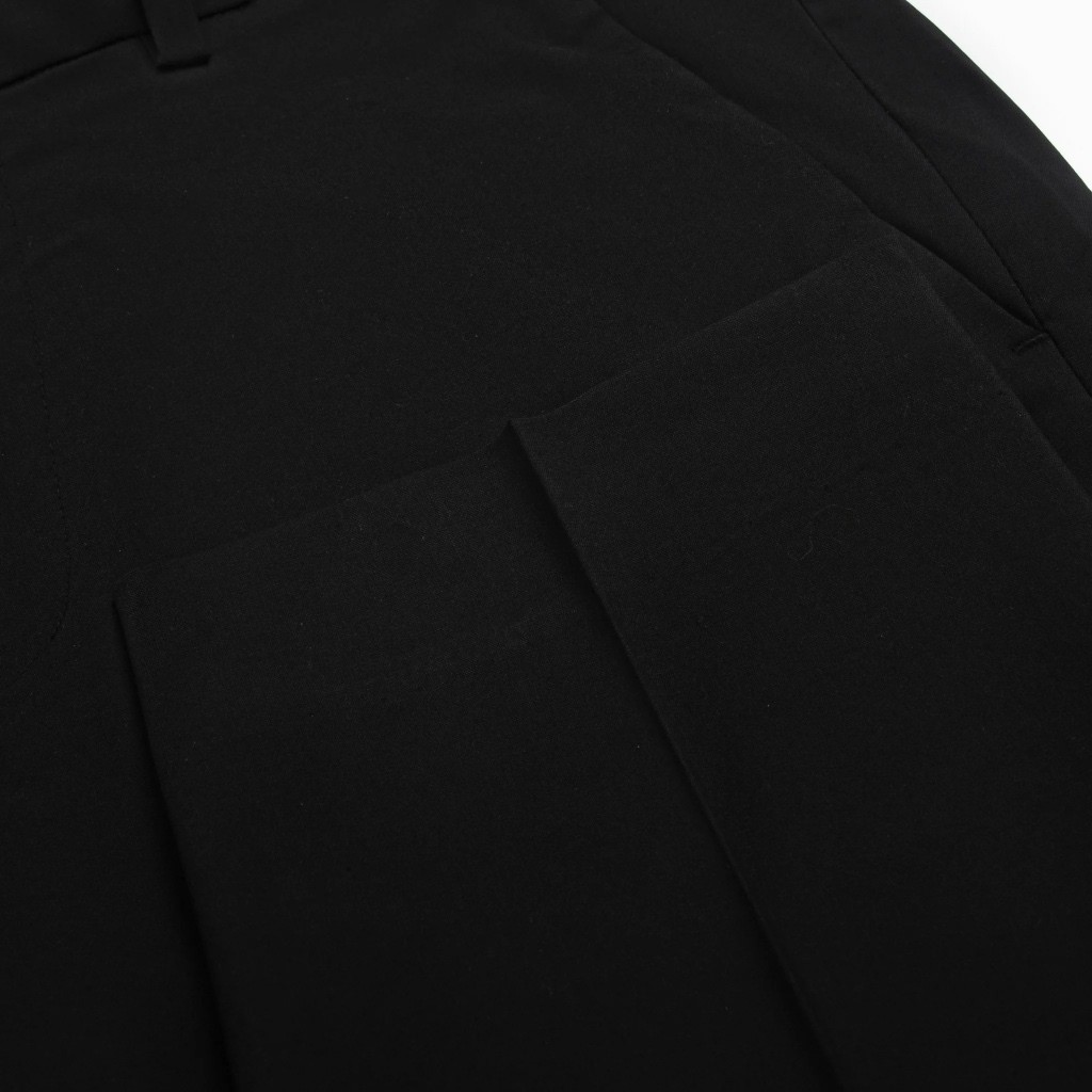 Quần Âu Nam Lamode công sở sinh viên Dáng Cropped màu đen - be LTR0020S0E